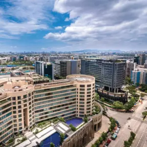 Signia Pearl BKC aerial city view