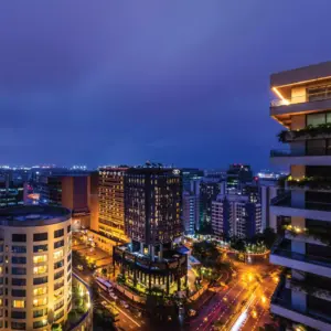 Signia Pearl BKC Mumbai night view