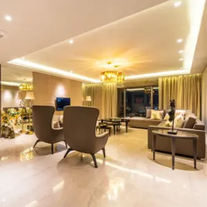Luxury living room at Signia Pearl BKC